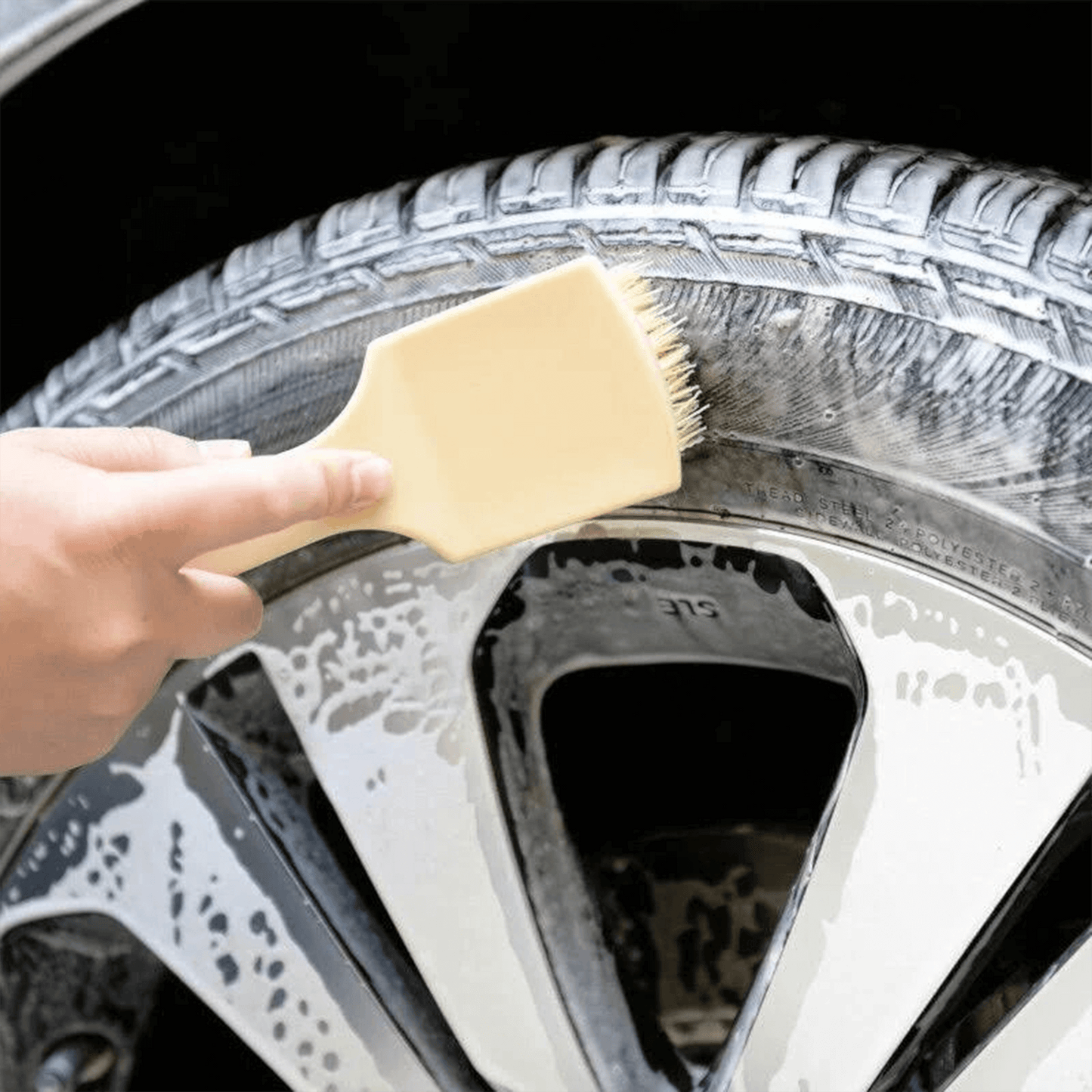 DIY Detail Tire Scrubbing Brush